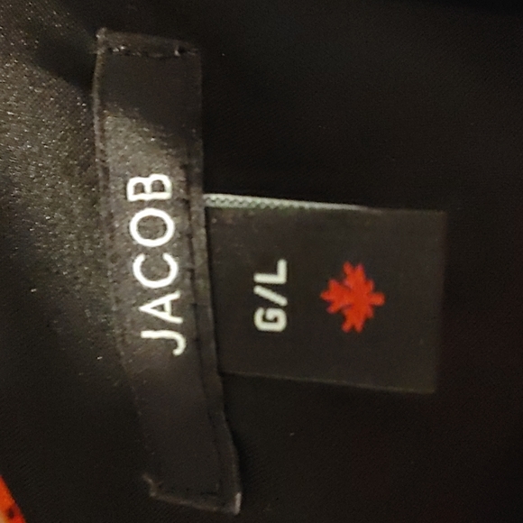 Floral cocktail length dress, size large from Jacob - Picture 3 of 3